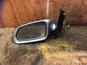 VOLKSWAGEN POLO 9N3 PASSENGERS SIDE N/S WING MIRROR SILVER METALLIC 2005 20085