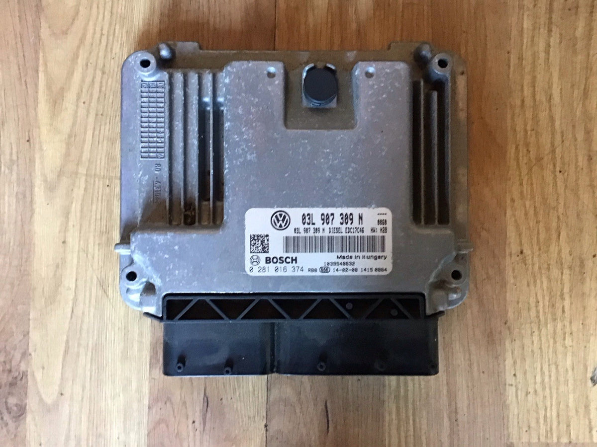VOLKSWAGEN TOURAN 2.0 DIESEL ECU KIT 03L907309N CFCH 2010 20156
