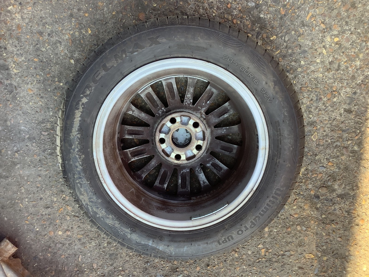 TOYOTA VERSO MK2 ALLOY WHEEL 16'' WITH TYRE 205X60X16 2013 20188