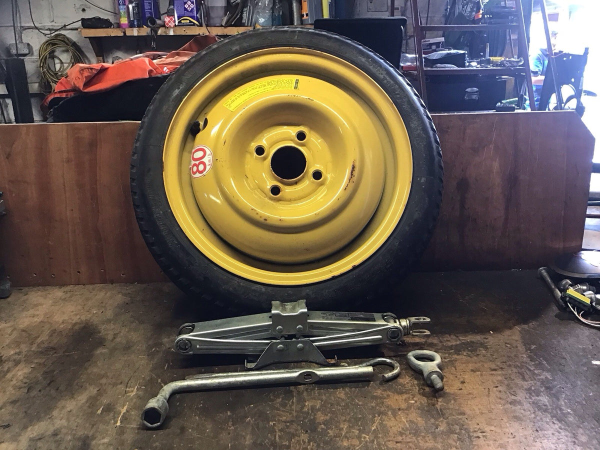 HONDA JAZZ MK2  SPARE WHEEL 14'' STEEL RIM TYRE 115X70X14 WITH TOOL KIT 08 20201