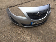 VAUXHALL MERIVA B FRONT BUMPER SILVER DAMAGED 2010 20174