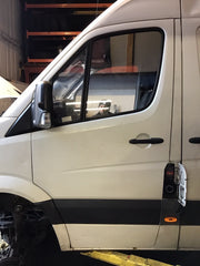 MERCEDES SPRINTER W906 PASSENGER'S SIDE N/S FRONT DOOR IN WHITE 2006 20160