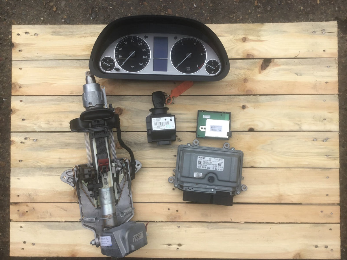 MERCEDES B180 CDI 2.0 DIESEL ECU KIT 0281013965 A6401501691 OM 640.940 2005 20110