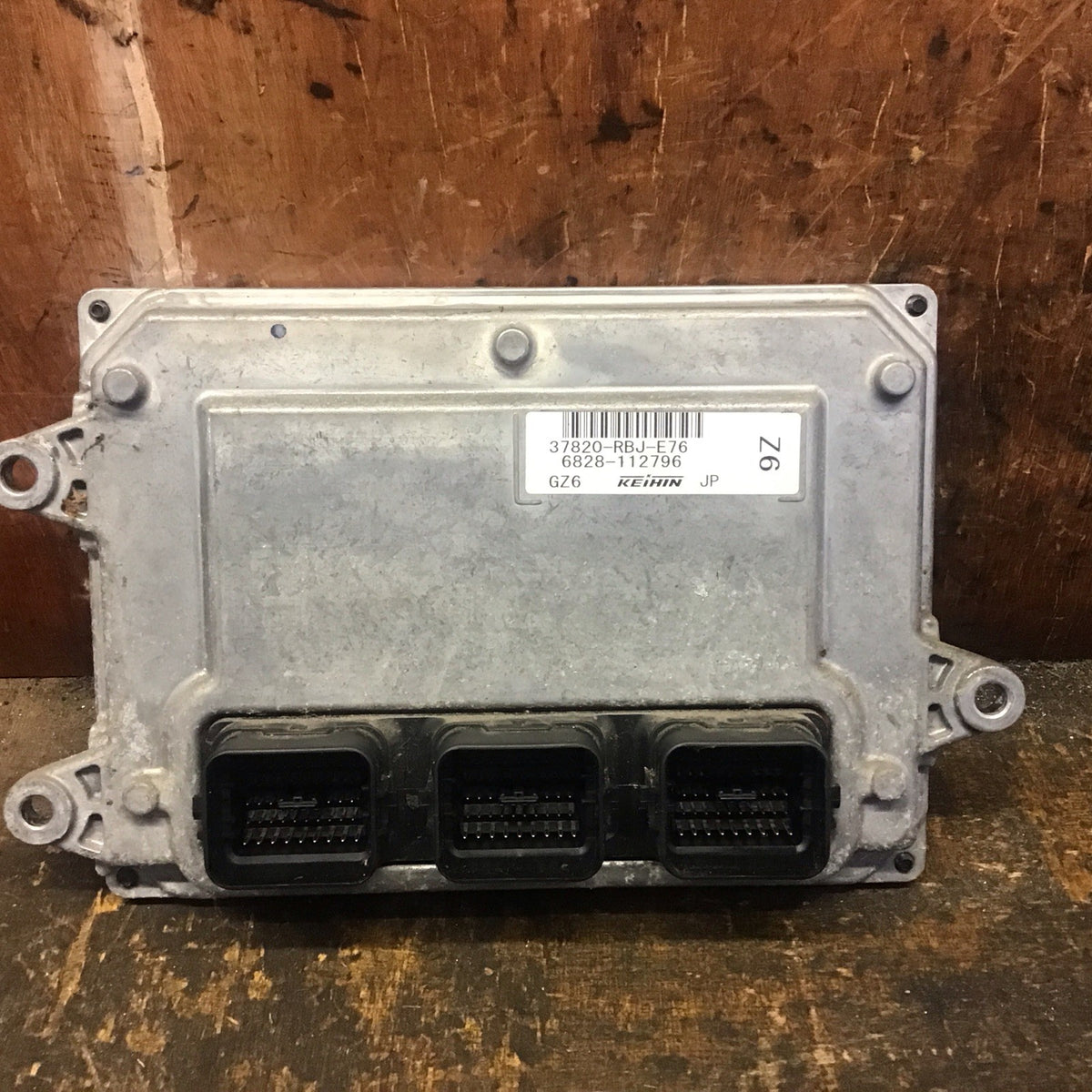 HONDA INSIGHT 1.3 HYBRID PETROL ENGINE ECU 37820 RBJ E76 2005 20102