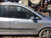 HONDA JAZZ MK2 DRIVER'S SIDE FRONT DOOR SATIN SILVER METALLIC NH623M 2002 20081