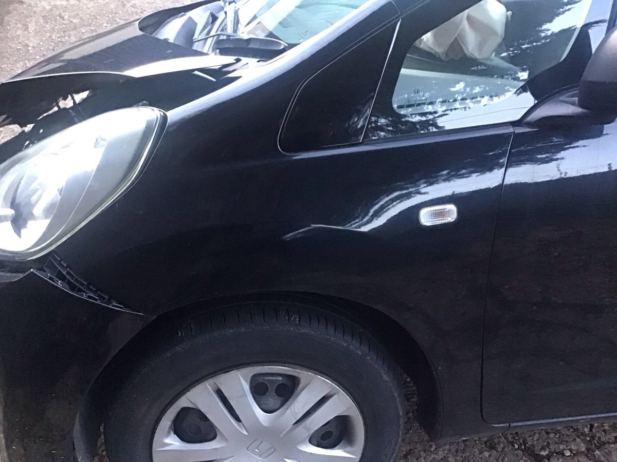 HONDA JAZZ MK3 PASSENGER'S SIDE N/S WING PANEL CRYSTAL BLACK NH731P 2012 20152