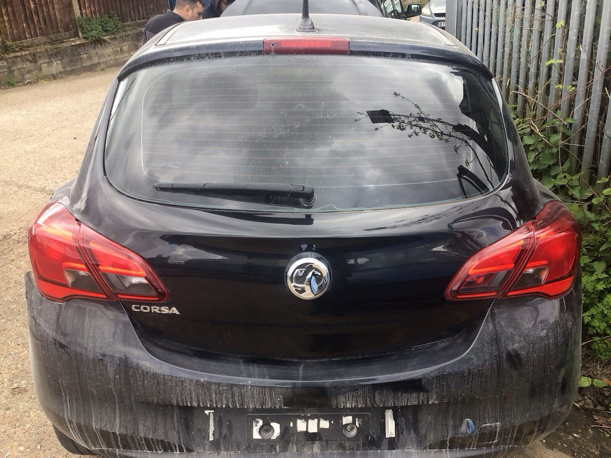 VAUXHALL CORSA E TAILGATE CARBON FLASH BLACK Z22C  3 DOOR MODEL 2015 20190