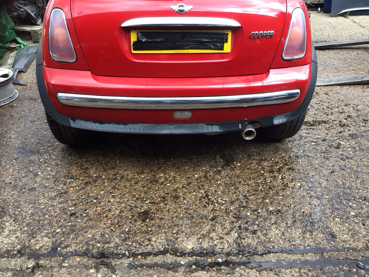 MINI COOPER R50 R53 REAR BUMPER IN CHERRY RED 2001 20061