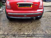 MINI COOPER R50 R53 REAR BUMPER IN CHERRY RED 2001 20061