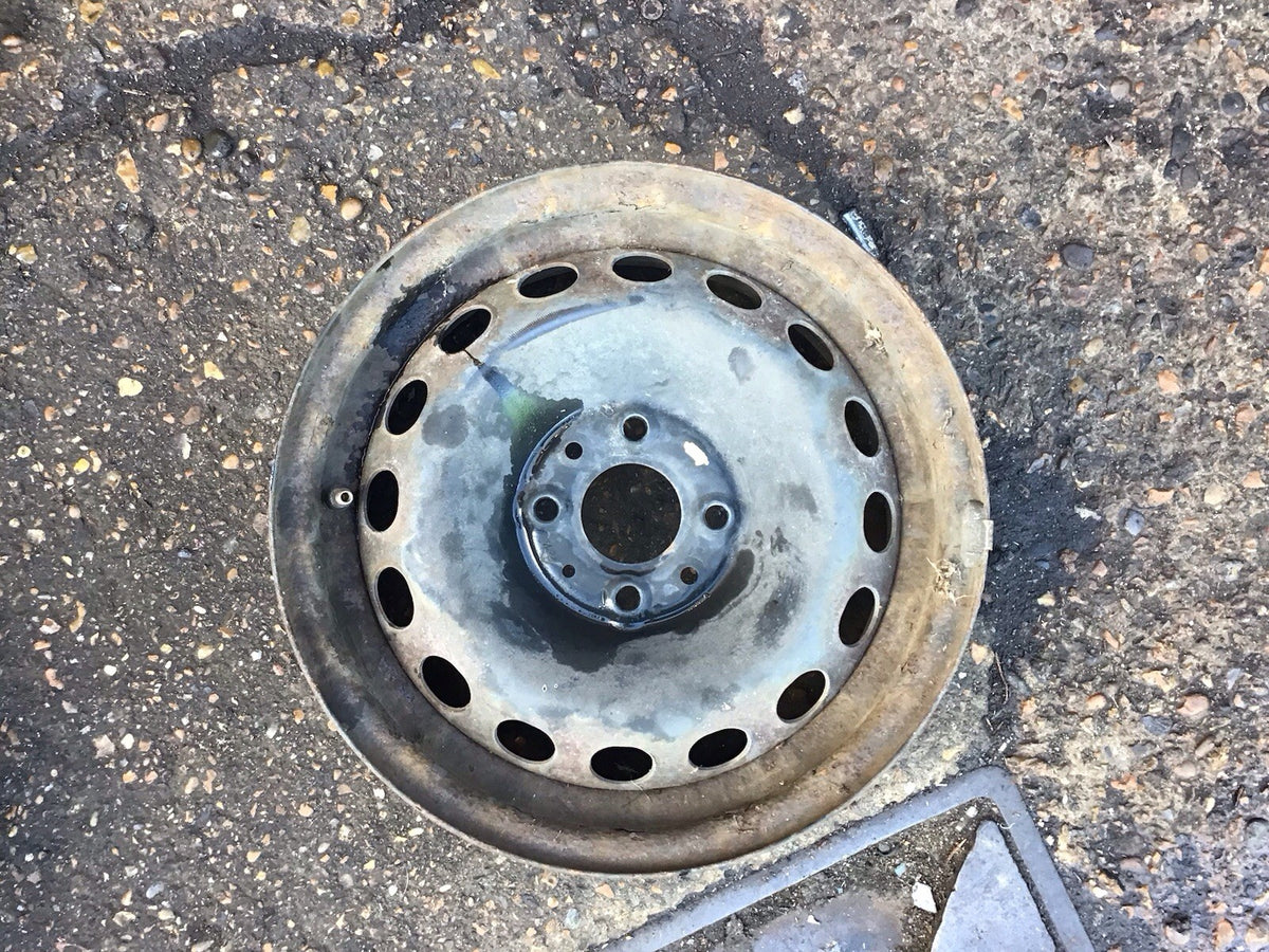 FIAT 500 FORD KA MK2 SPARE WHEEL 14'' STEEL RIM 2008 20150
