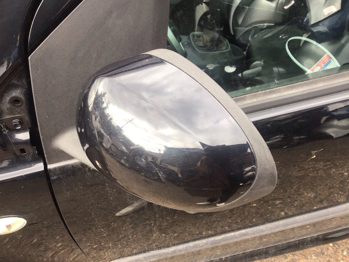 CITROEN C1 PASSENGER'S SIDE N/S DOOR MIRROR BLACK 2006 20123