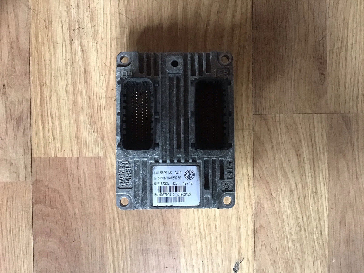 FIAT 500 1.2 PETROL ECU ENGINE CONTROL 51903153 2008 20151