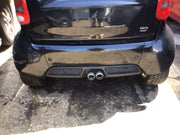 SMART FORTWO BRABUS REAR BUMPER IN BLACK 2007 20147