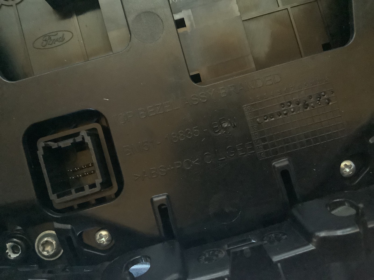 FORD FOCUS MK3 RADIO CD PLAYER CONTROL UNIT BM51 18835 BE 2011 20186