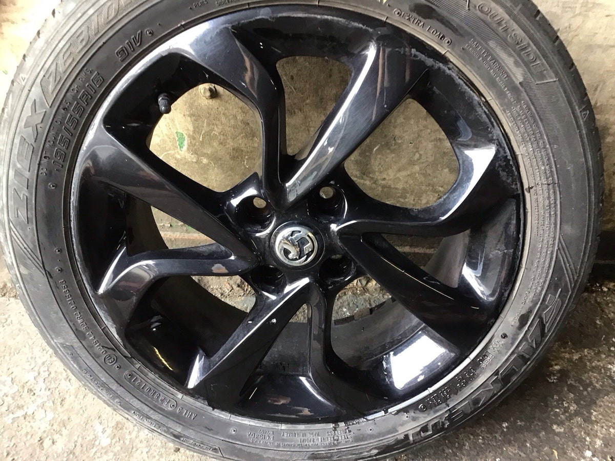 VAUXHALL CORSA D ALLOY WHEEL 16''  WITH TYRE 195X55X16 2006 20145