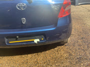 TOYOTA YARIS MK2 REAR BUMPER LEXUS DARK BLUE 8P4 3 DOOR 2006 20109