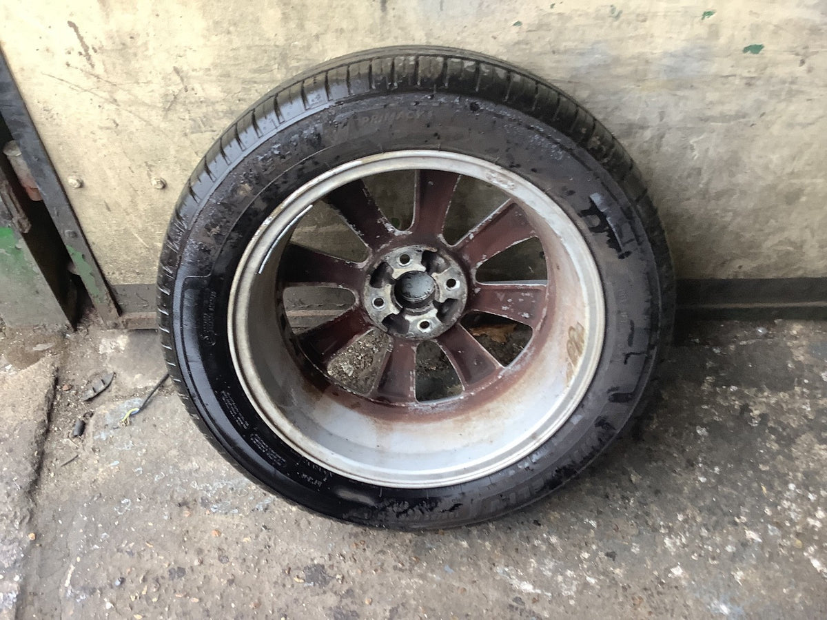 VAUXHALL CORSA D ALLOY WHEEL 16'' AND TYRE 195X55X16 13374019 2006 20147