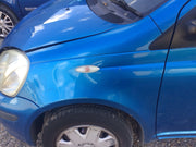 TOYOTA YARIS MK1 PASSENGER'S SIDE N/S WING PANEL SURF BLUE 8P1 2001 20062