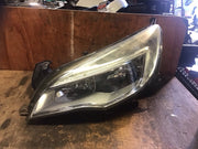 VAUXHALL ASTRA J PASSENGERS SIDE HEADLIGHT SILVER INSERT 1LG010011 03 2009 20121