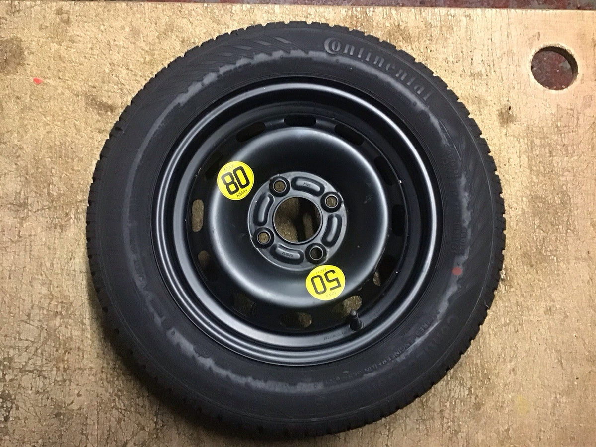 FORD FIESTA MK7 SPARE WHEEL 14'' STEEL RIM TYRE 175X65X14 2009 20172