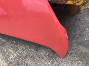 FORD KA BONNET SUNRISE RED NEEDS REPAIR 2009-20155