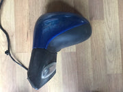 PEUGEOT 207 PASSENGER'S SIDE N/S DOOR MIRROR BLUE 014342 2006  20124