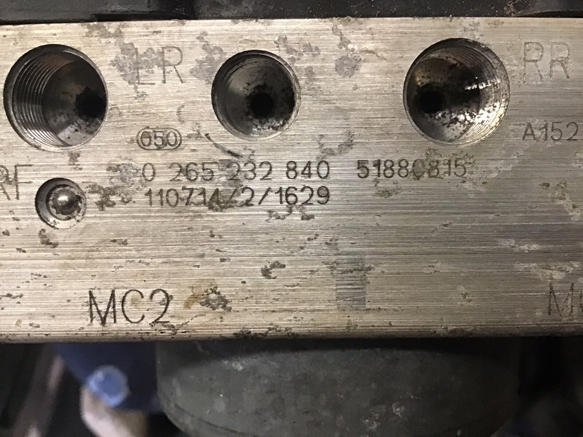 FIAT 500 ABS PUMP MODULE 51880815 0265232840  2008 20155