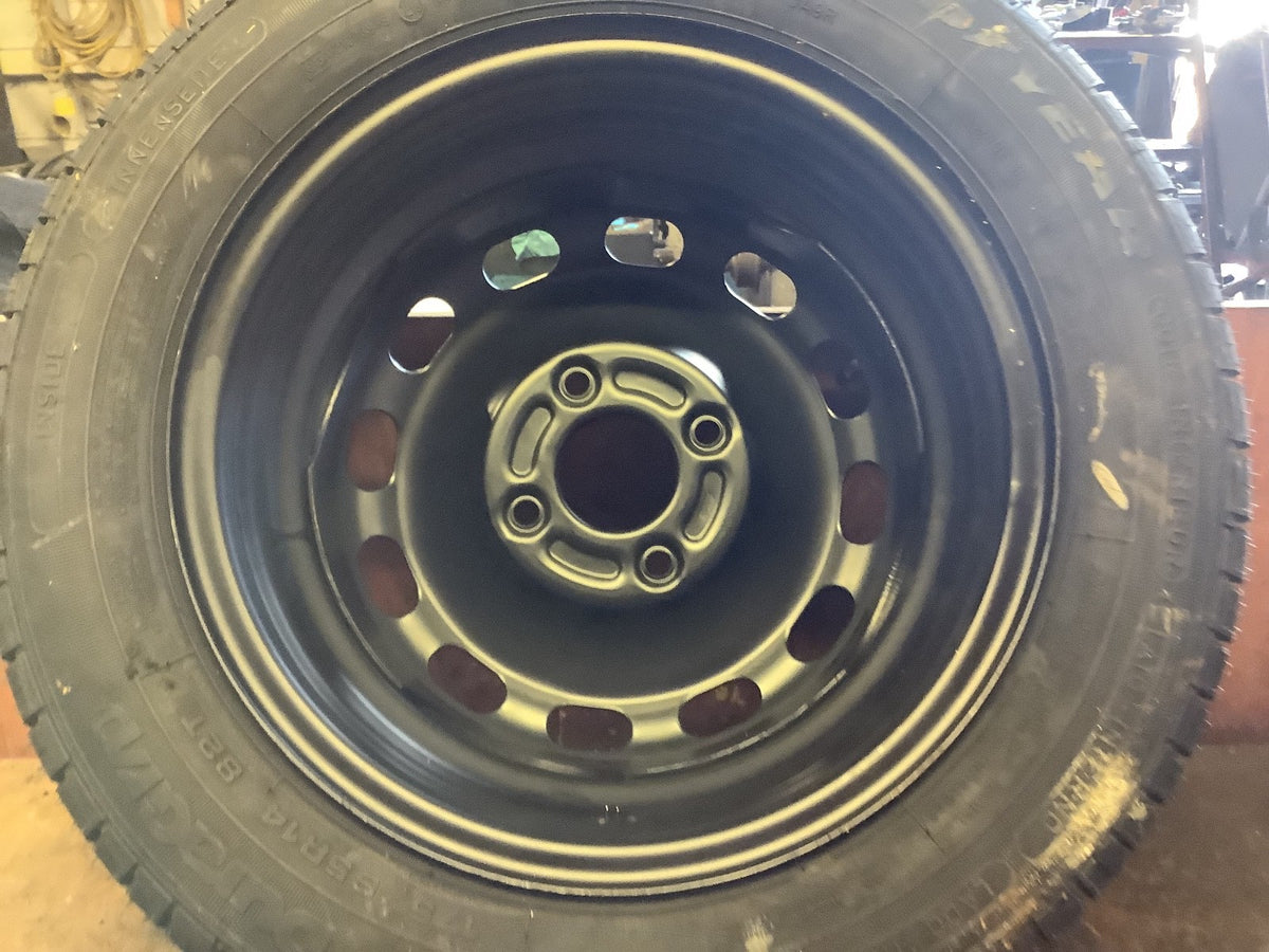 FORD FIESTA MK7 SPARE WHEEL 14'' STEEL RIM TYRE 175X65X14 2009 20179