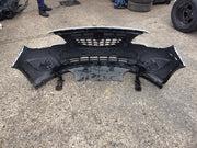 VAUXHALL MERIVA B FRONT BUMPER SILVER DAMAGED 2010 201711