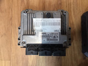 PEUGEOT 207 1.6 HDI ECU KIT 9677013180 0281017333 DIESEL 2009 20124