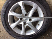PEUGEOT 208 MK1 ALLOY WHEEL 15'' TYRE 185X65X15 9673773577 2012 20193
