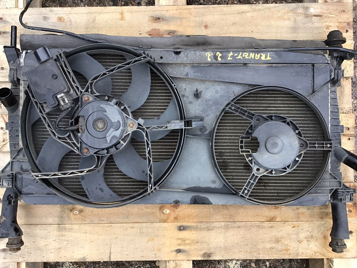 FORD TRANSIT MK7 2.2 TDCI DIESEL RADIATOR FAN COWLING AIR CON MODEL 2006 20112