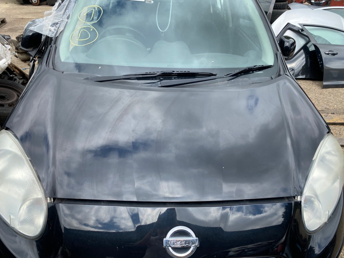 NISSAN MICRA K13  BONNET BLACK  PAINT CODE KH3 2010-20178