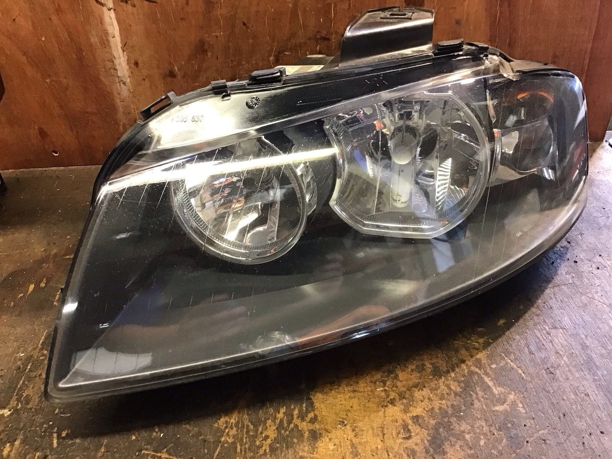 AUDI A3 8P PASSENGER'S SIDE HEADLIGHT 8P0941003L 2005 20080