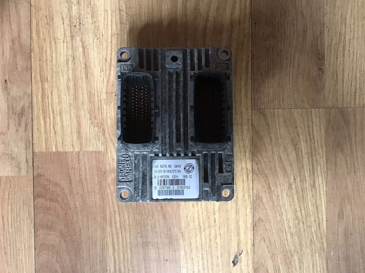 FIAT 500 1.2 PETROL ECU ENGINE CONTROL 51903153 2008 20150