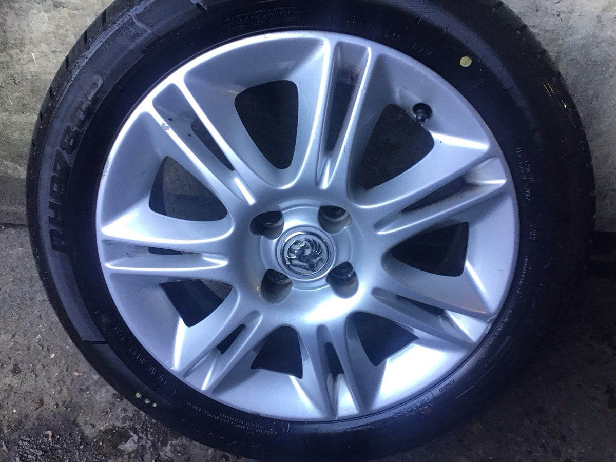 VAUXHALL CORSA ALLOY WHEEL 16'' OPO33 AND TYRE 195X55X16 2006 20142