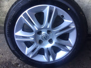 VAUXHALL CORSA ALLOY WHEEL 16'' OPO33 AND TYRE 195X55X16 2006 20142