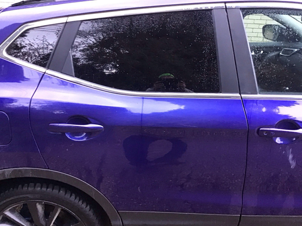 NISSAN QASHQAI J11 DRIVER SIDE REAR DOOR INK BLUE METALLIC BRN 2014 20202