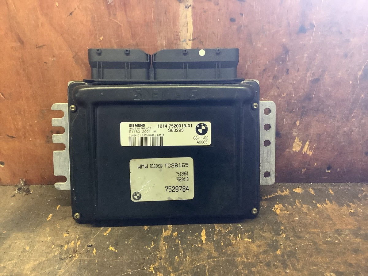 MINI COOPER R50 1.6 PETROL ENGINE CONTROL UNIT ECU 7526784 2001 20062