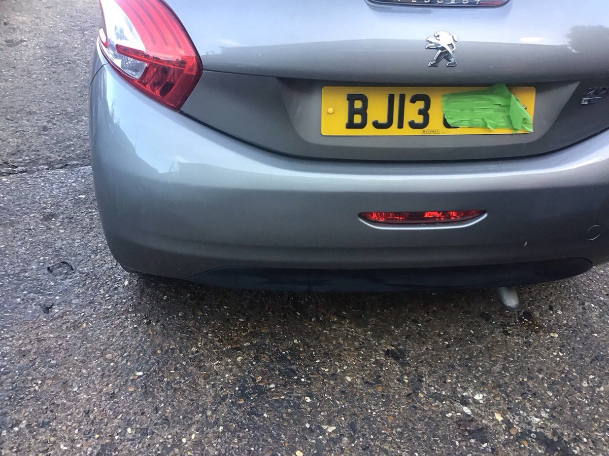 PEUGEOT 208 REAR BUMPER SPIRIT GREY PAINT CODE KCLD 2013 20182