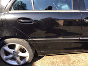 MERCEDES C CLASS W203 DRIVER'S SIDE REAR DOOR OBSIDIAN BLACK 197 2001 20074