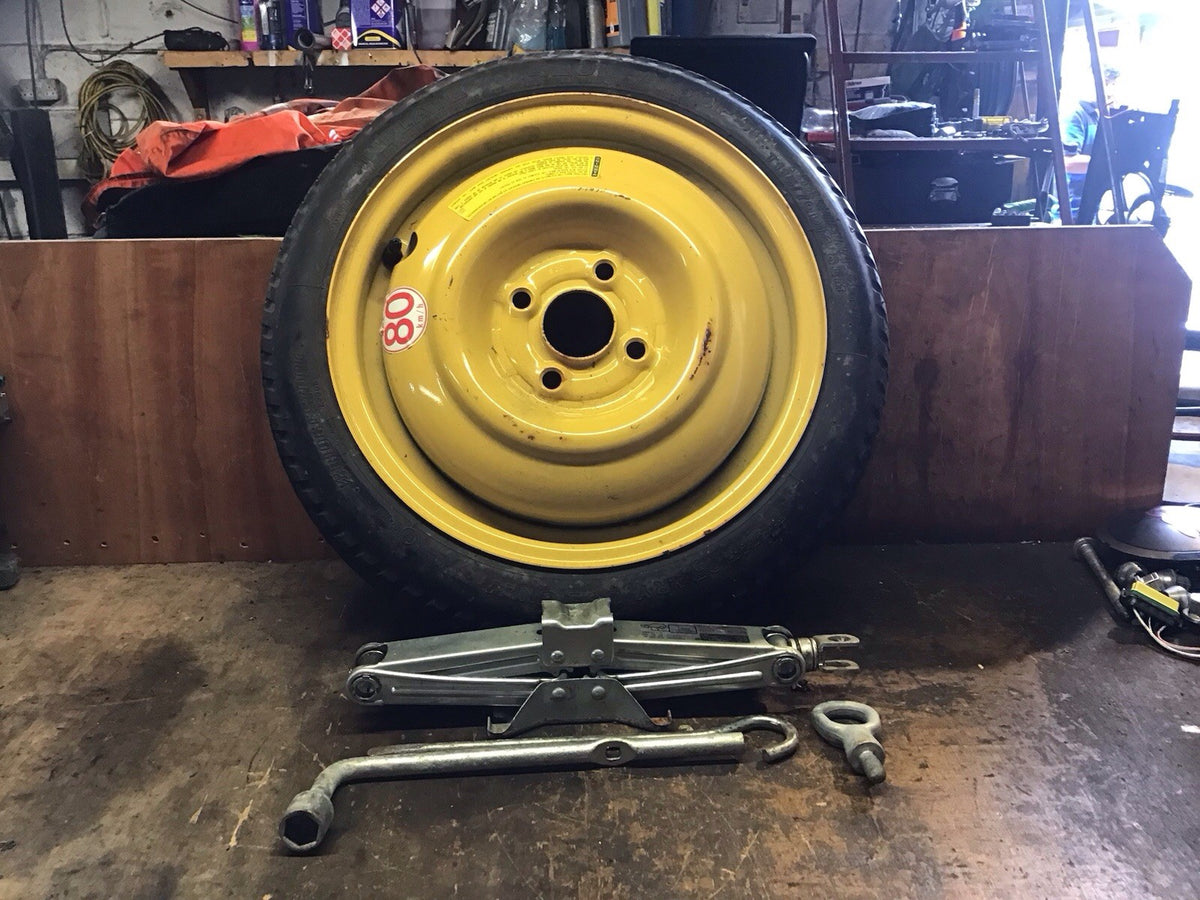 HONDA JAZZ MK2  SPARE WHEEL 14'' STEEL RIM TYRE 115X70X14 WITH TOOL KIT 08 20200
