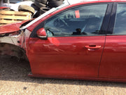VOLKSWAGEN GOLF MK6 PASSENGERS SIDE N/S FRONT DOOR AMARYLLIS RED LA3S 09 20121