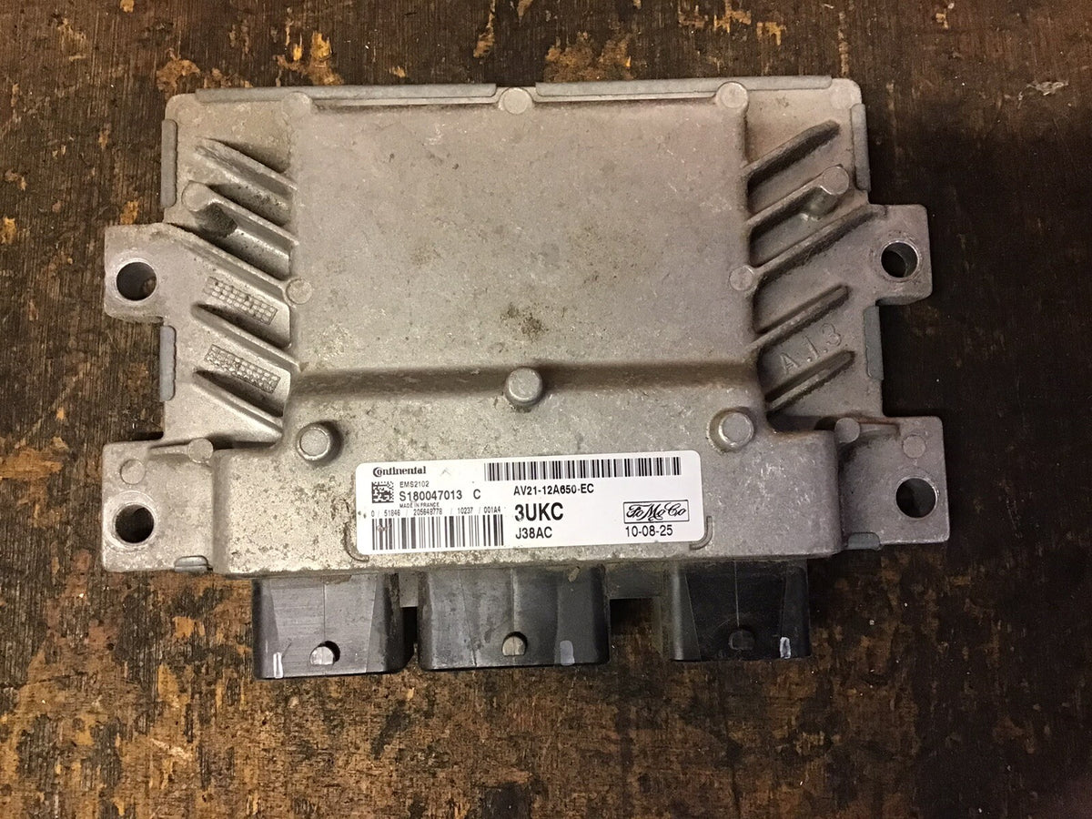 FORD FIESTA MK7 1.4 PETROL ENGINE ECU AV21 12A650 EC 3UKC 2008 20125