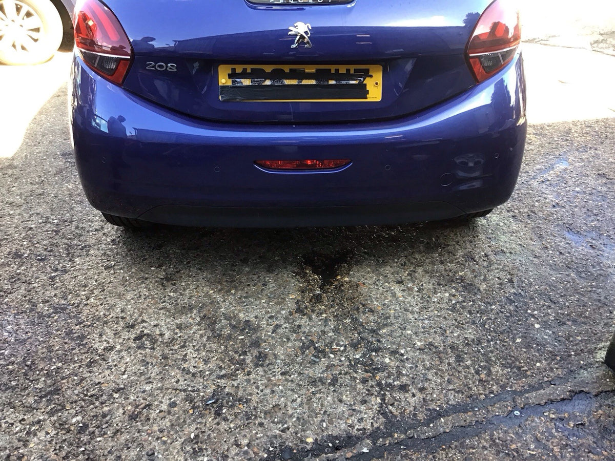 PEUGEOT 208 REAR BUMPER IN VIRTUAL BLUE KUC 2013 20180
