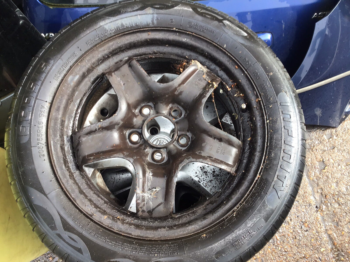 VAUXHALL ASTRA H VAN SPARE WHEEL 16'' 2160131 STEEL RIM TYRE 205X55X16 2005 20132