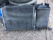 VAUXHALL MERIVA B 1.4 TURBO RADIATOR PACK RADIATOR FAN 13330996 2010 20177
