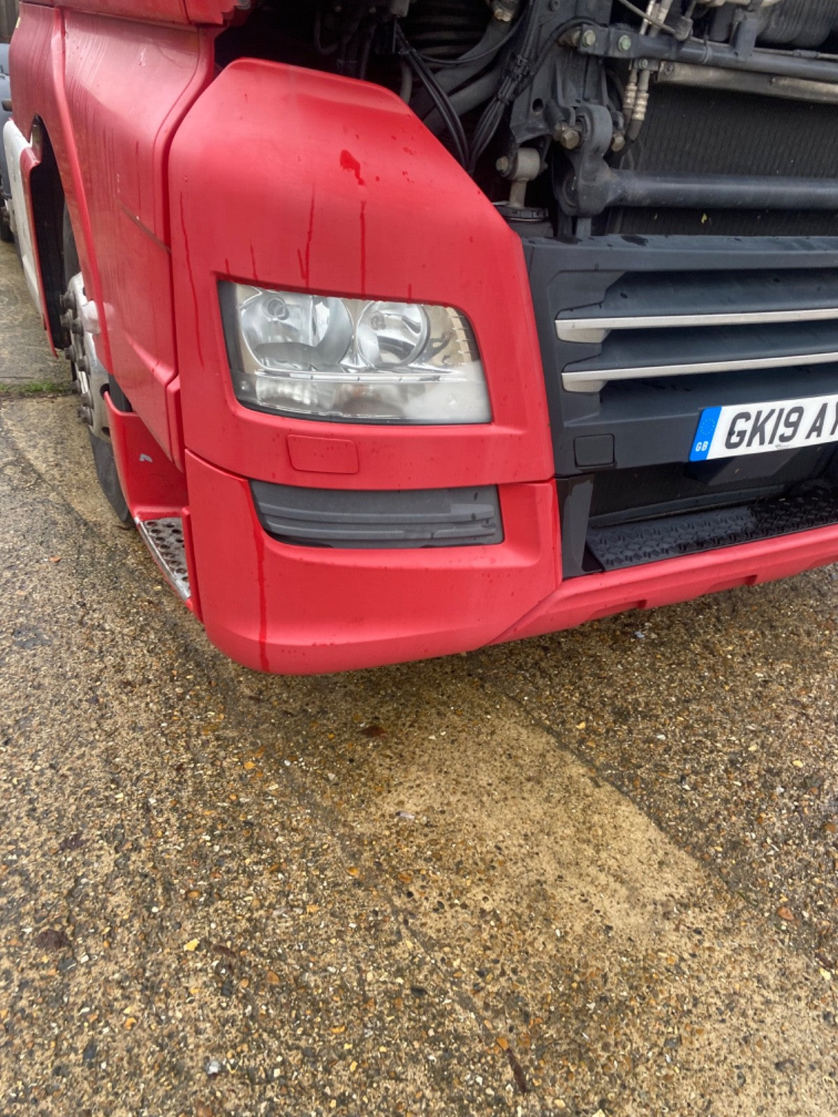 MAN TGX  24.460 FRONT BUMPER COMPLETE 2015 20204