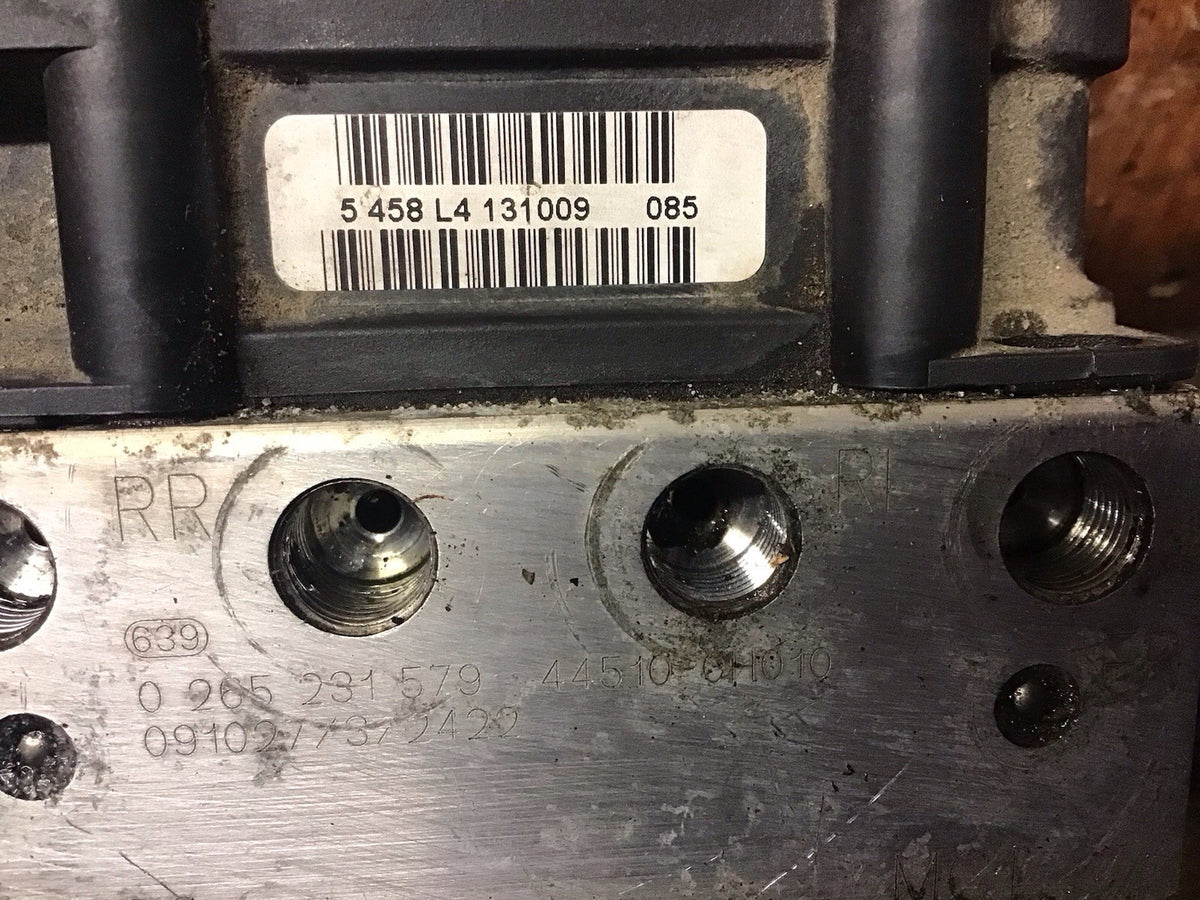 TOYOTA AYGO ABS PUMP MODULE 1.0 PETROL 44510 0H010 0265231579 2005 20125
