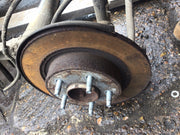 VAUXHALL ASTRA J REAR AXLE DRUM BRAKES WITH ABS DIESEL ESTATE 2010 20144